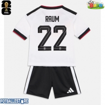 Tyskland David Raum #22 Hjemmedraktsett Barn VM 2026 Kortermet (+ Korte bukser)